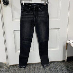 Joe’s Skinny Ankle Frayed Hem Size 27